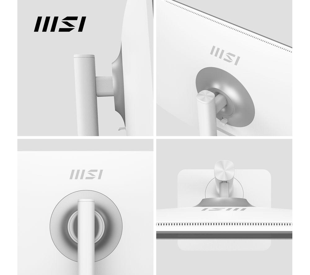 MSI Modern MD272QXPW Quad HD 27" IPS Monitor - White image number 3 of 7