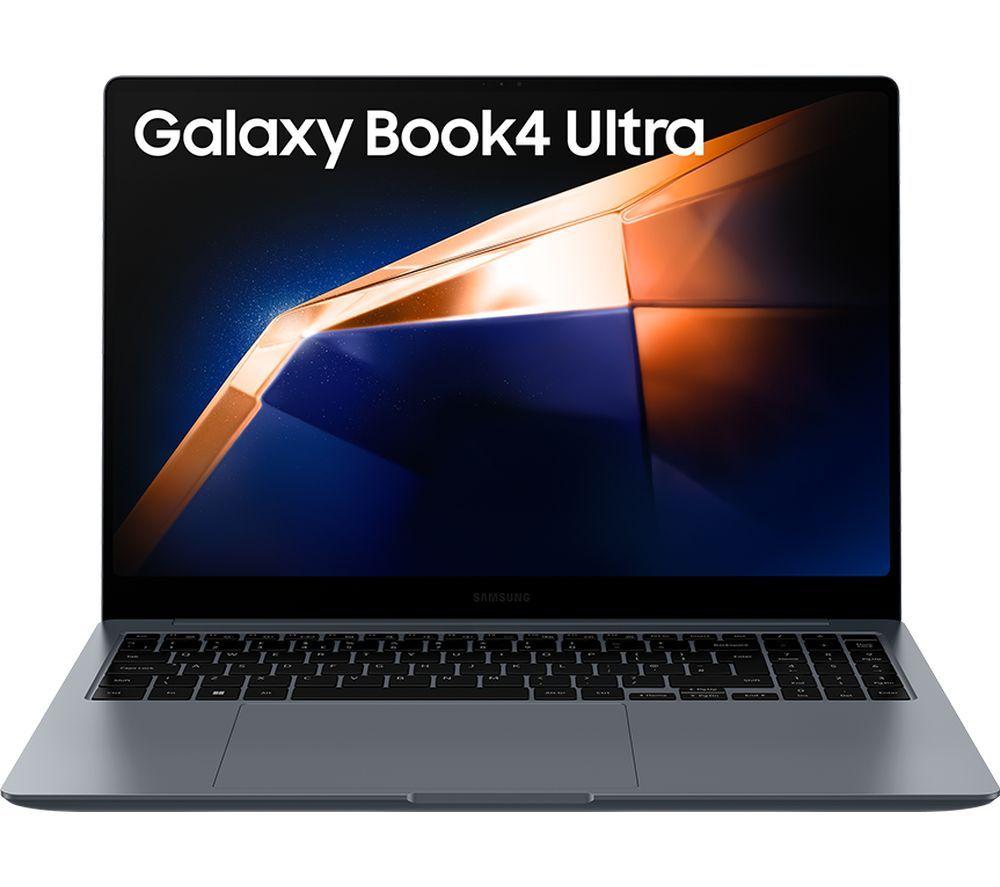 SAMSUNG Galaxy Book4 Ultra 16 Laptop - IntelCore? Ultra 9, 1 TB SSD, Grey, Silver/Grey