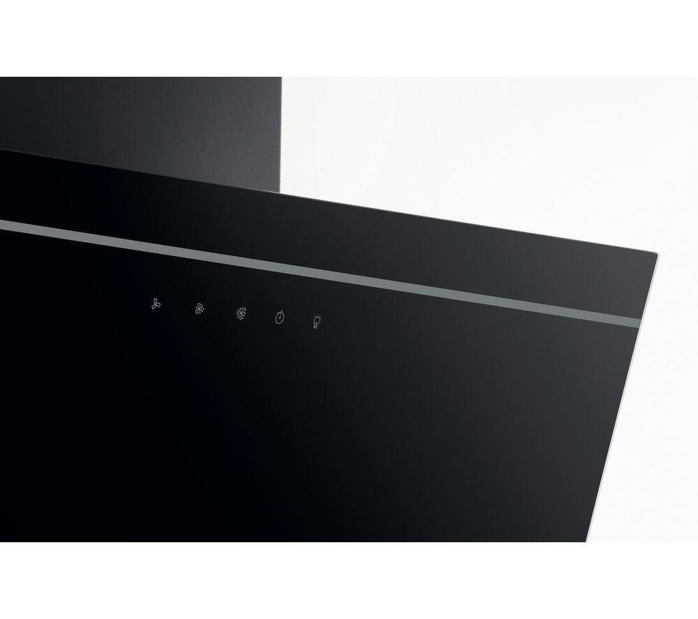 HOTPOINT PHVP62FLTK Chimney Cooker Hood - Black image number 2 of 5