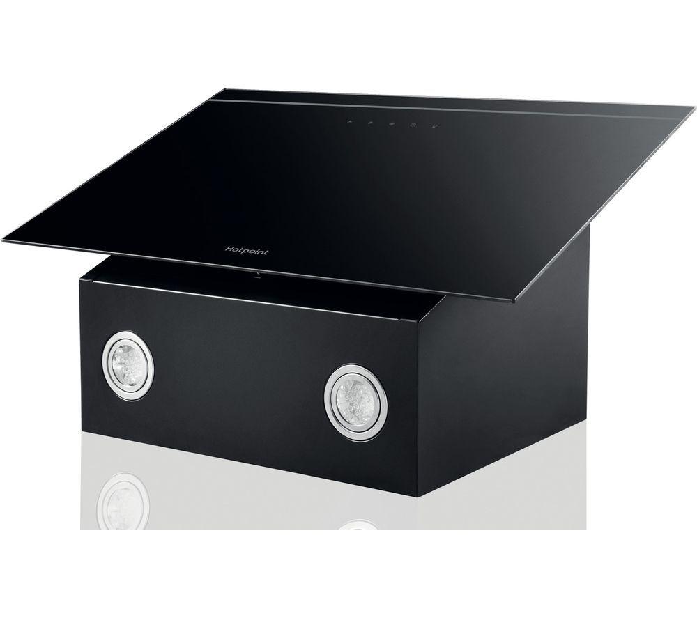HOTPOINT PHVP62FLTK Chimney Cooker Hood - Black image number 5 of 5