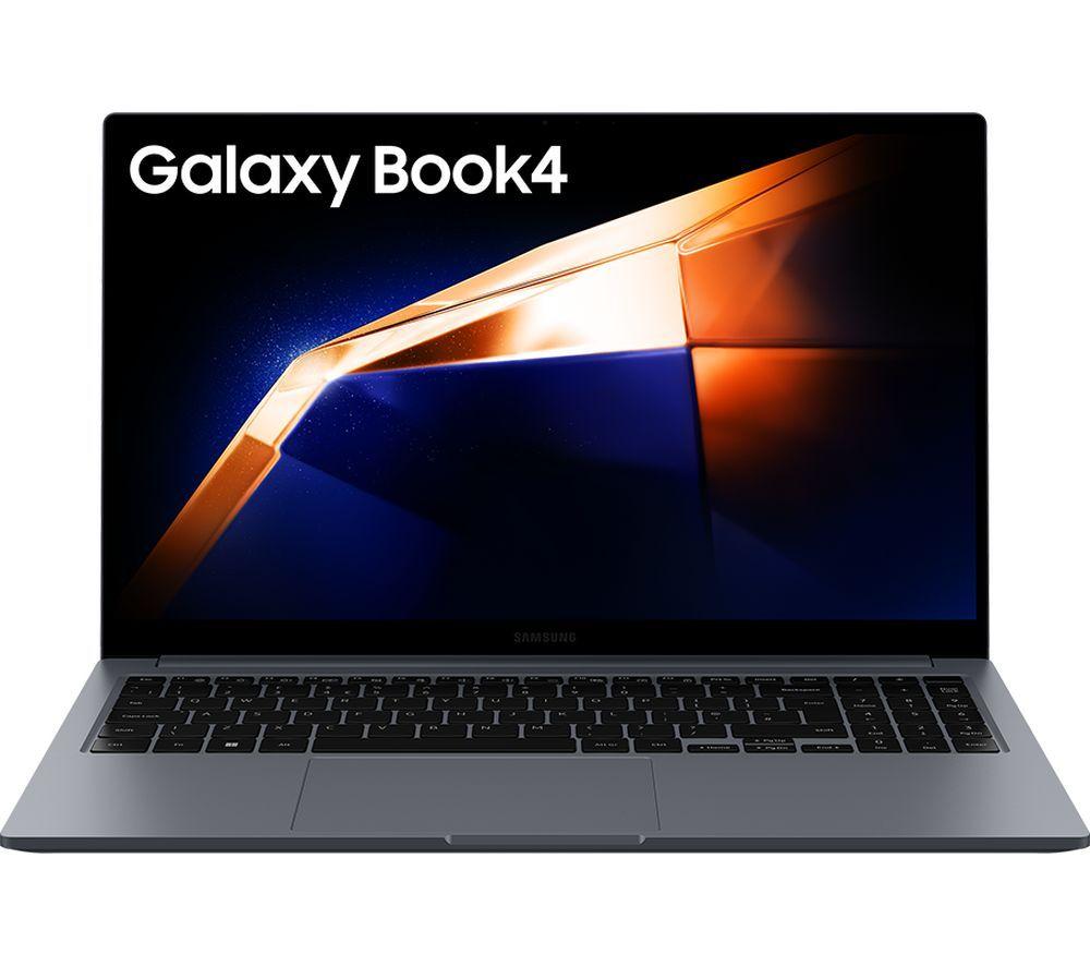SAMSUNG Galaxy Book4 15.6" Laptop - Intel®Core 7, 512 GB SSD, Grey, Silver/Grey