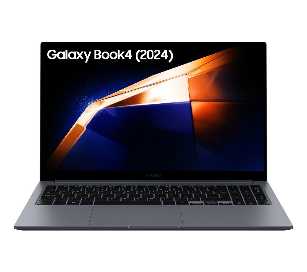 SAMSUNG Galaxy Book4 15.6" Laptop - Intel®Core 7, 512 GB SSD, Grey, Silver/Grey