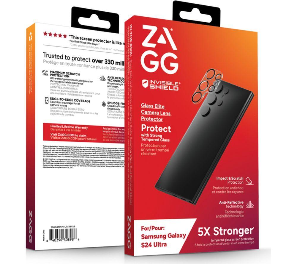 Buy ZAGG InvisibleShield Galaxy S24 Ultra Clear View Camera Protector -  Clear