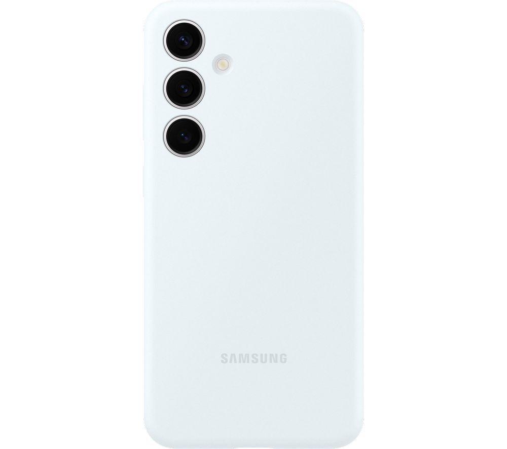 Samsung Galaxy Official S24+ Silicone Case, White