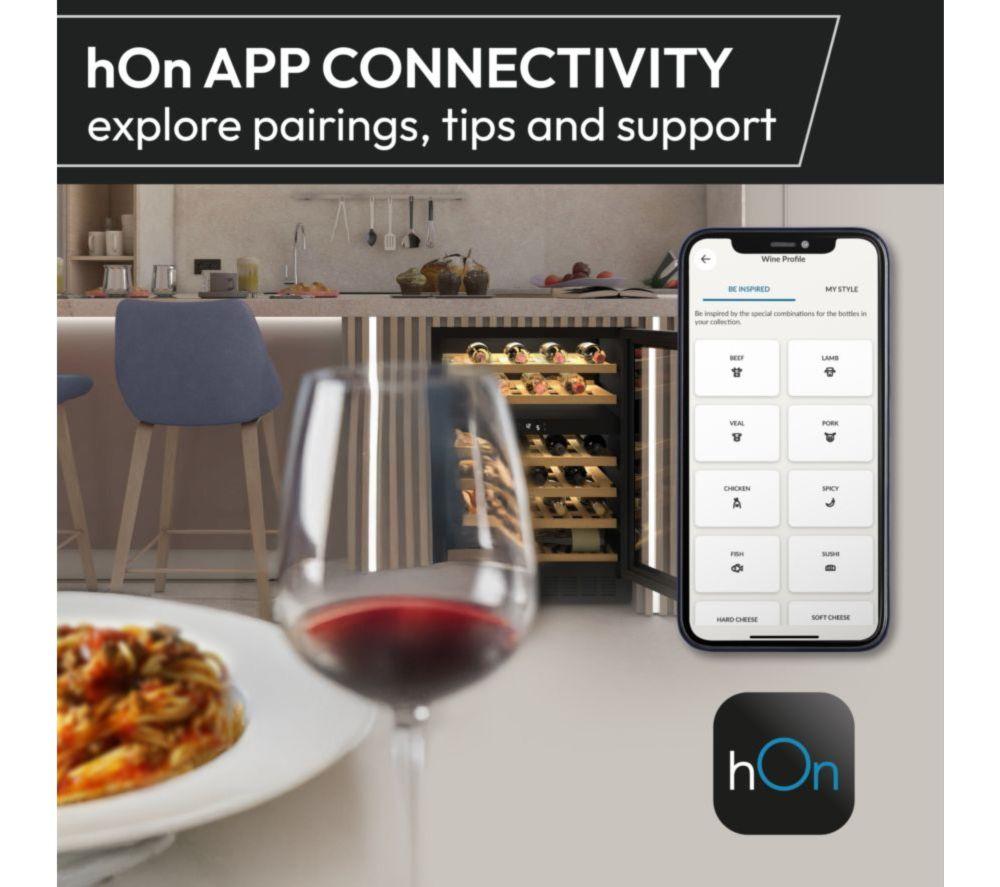 HOOVER HOWC023K Wine Cooler - Black image number 5 of 7