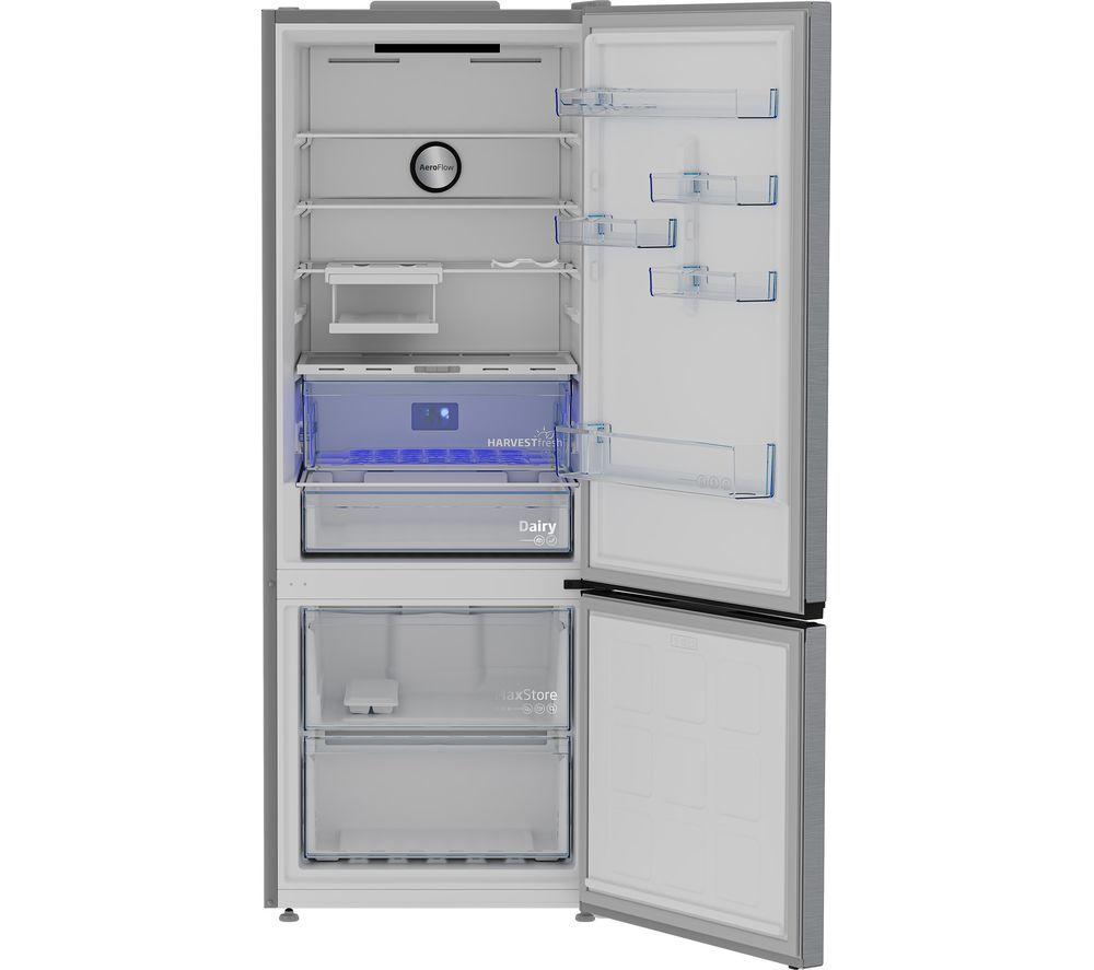 BEKO Pro HarvestFresh AeroFlow CNG5785VPS 60/40 Fridge Freezer - Stainless Steel image number 2 of 4