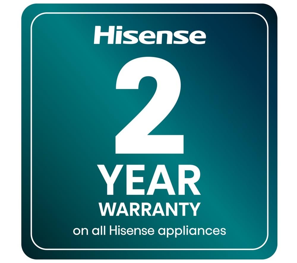HISENSE 5S Series DH5S102BW WiFi-enabled 10 kg Heat Pump Tumble Dryer - White image number 2 of 17