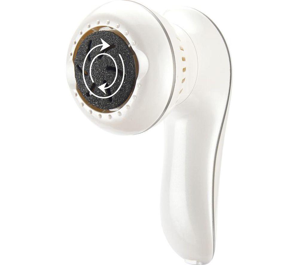 RIO 60 Second Spa Pedi Electric Foot File - White image number 2 of 6