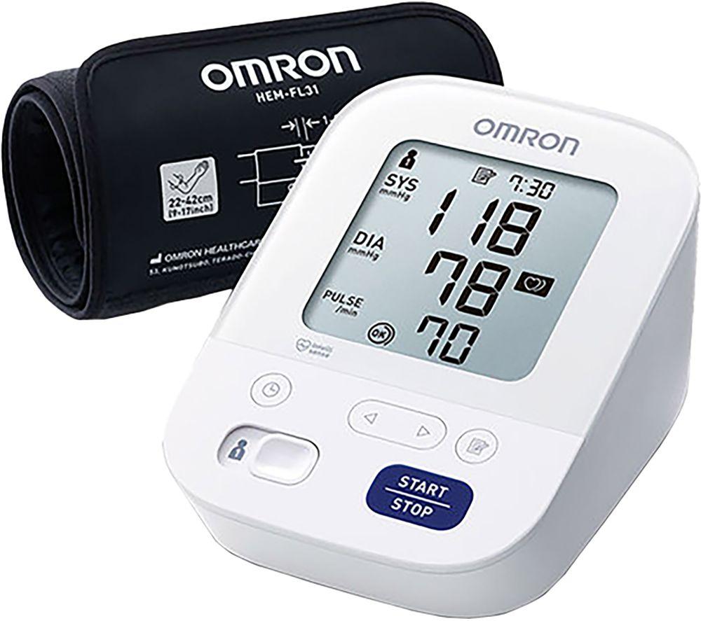 OMRON M3 Comfort Upper Arm Blood Pressure Monitor, White