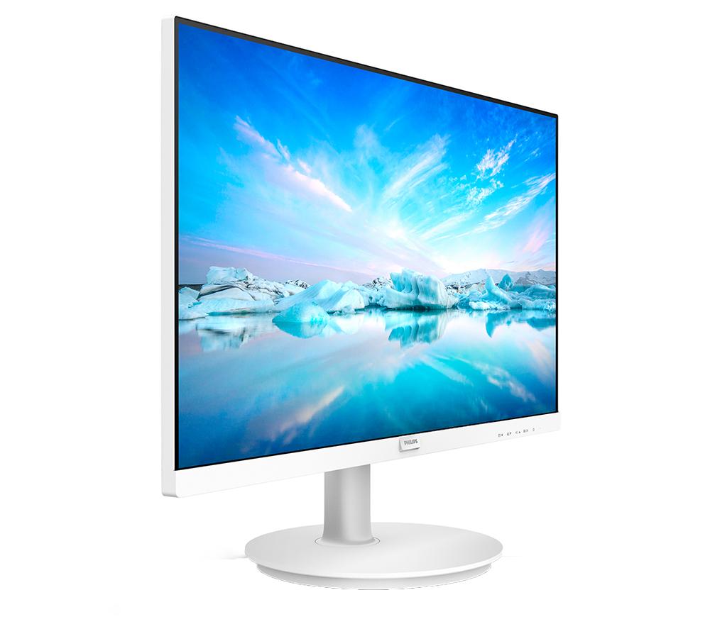 PHILIPS 241V8AW Full HD 24" LCD Monitor - White image number 7 of 7