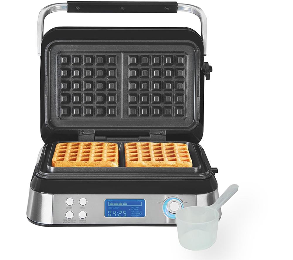 HAMILTON BEACH Pro Smart HB5403T Waffle Maker - Silver image number 2 of 12