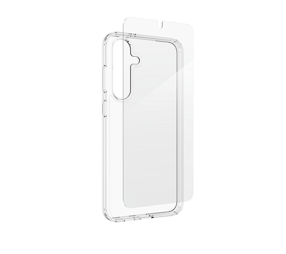 ZAGG Defence Galaxy S24 Case & Screen Protector Bundle - Clear
