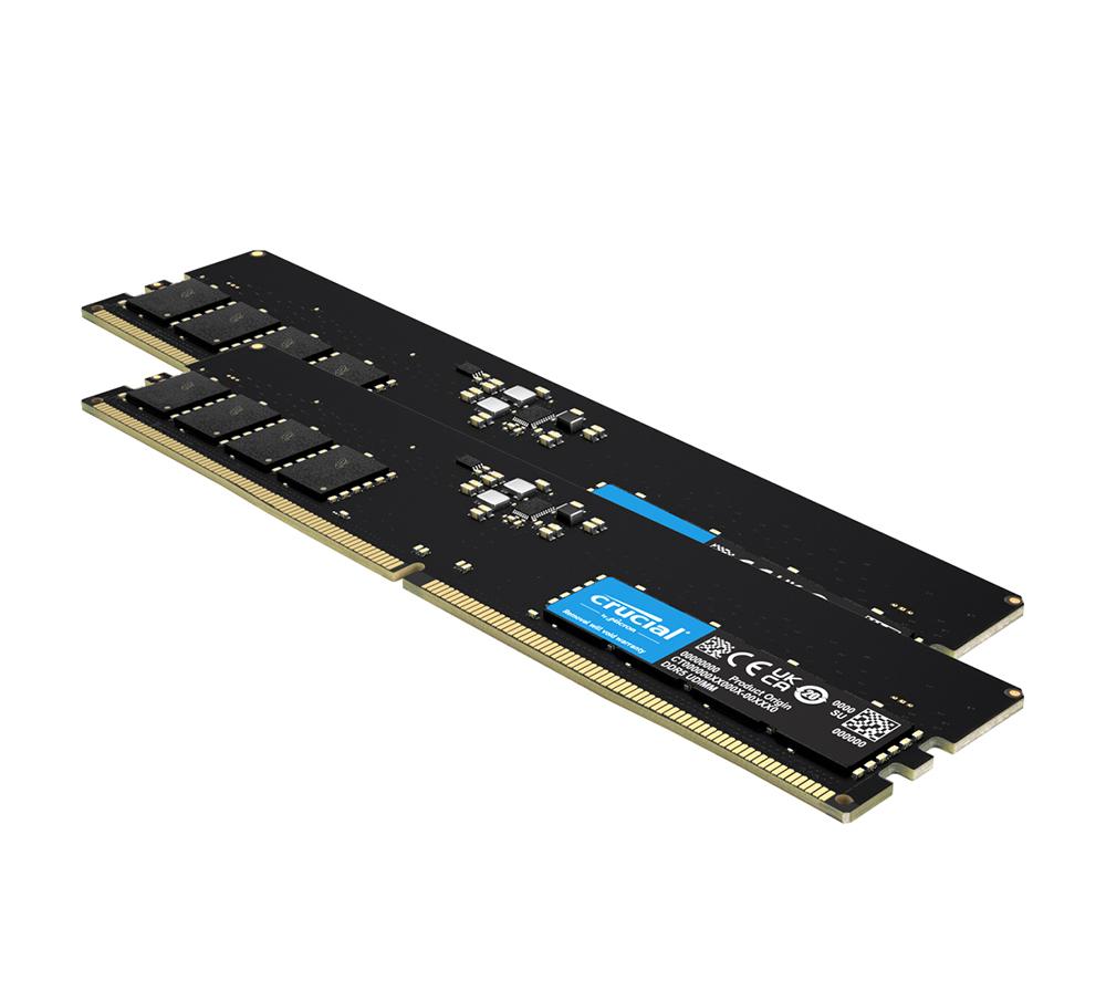 Crucial Pro DDR5 RAM 32GB Kit (2x16GB) 5600MHz, Intel XMP 3.0, Computer Memory (PC) - CP2K16G56C46U5