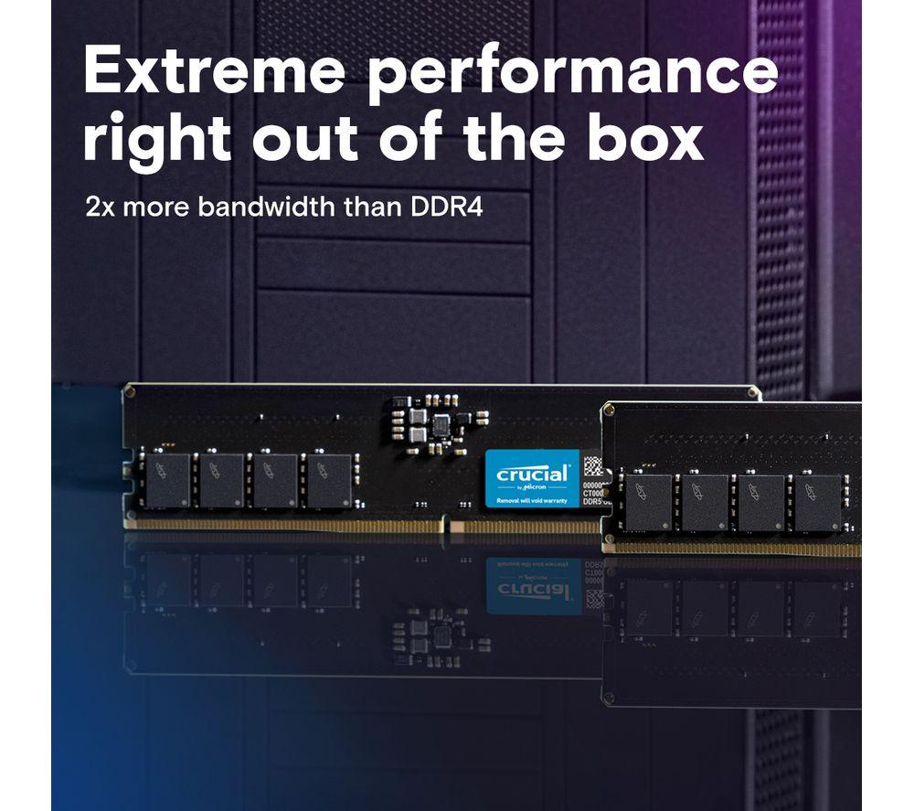 CRUCIAL Pro 32 GB 5600 MHz DDR5 Memory Kit - 16 GB x 2 image number 2 of 5