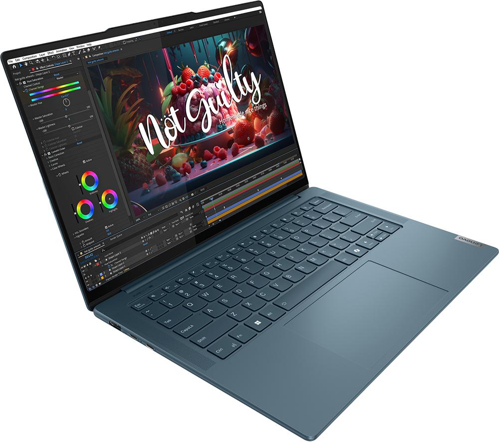 LENOVO Yoga Pro 7 14' Laptop - Intel® Core™ Ultra 9, 1 TB SSD, Teal - image 7