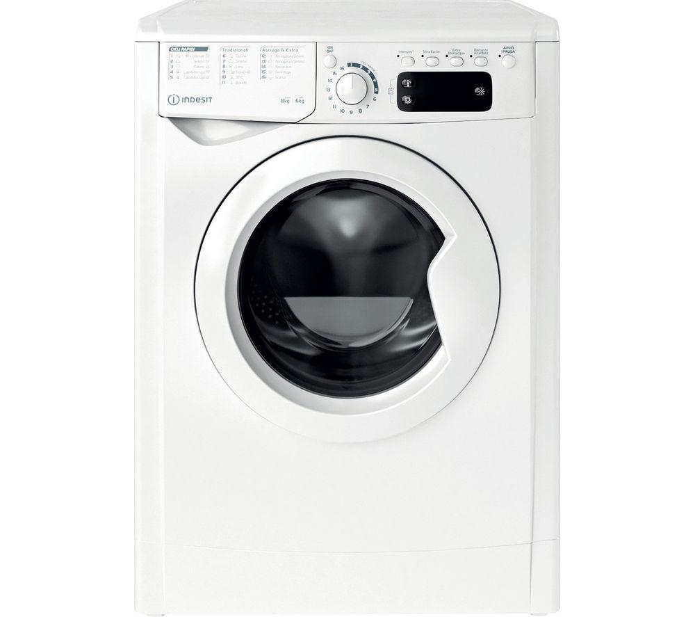 INDESIT EWDE 861483 W UK 8 kg Washer Dryer - White, White