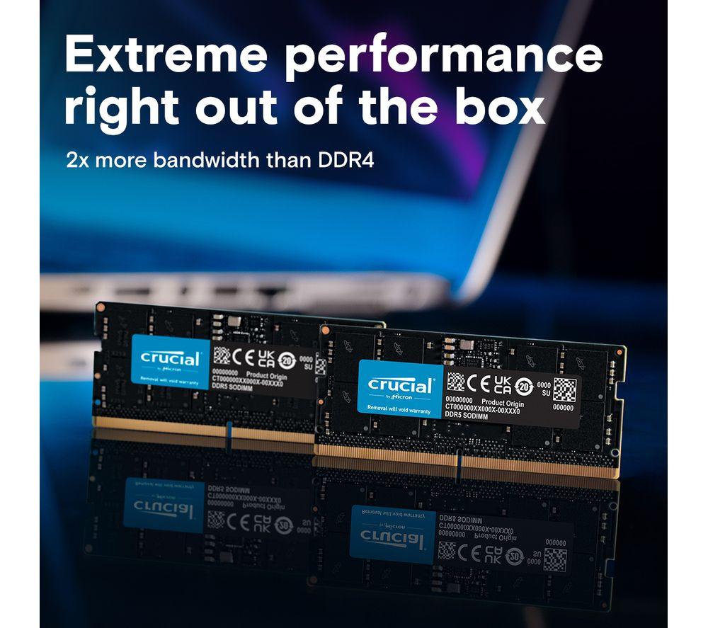 crucial ノート用メモリ 5600mhz ddr5 32gb×2 Crucial 32GB DDR5-5600 SODIMM」の人気商品一覧 | 安い商品を通販