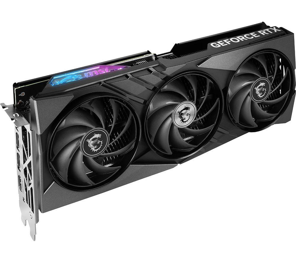 MSI GeForce RTX 4070 SUPER 12 GB GAMING X SLIM Graphics Card - Black