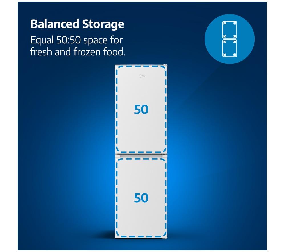 BEKO Pro HarvestFresh AeroFlow CNG4692VA 50/50 Fridge Freezer - Anthracite image number 14 of 18