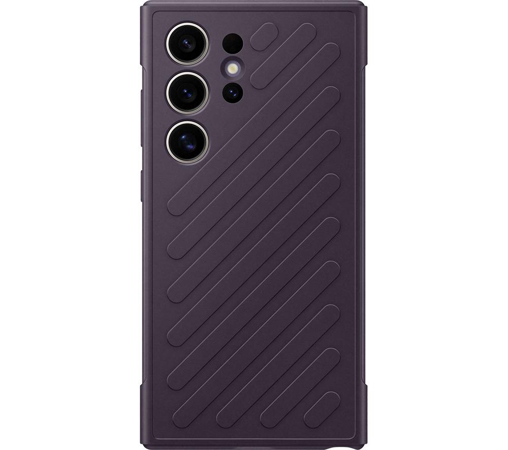 SAMSUNG Galaxy S24 Ultra Shield Case - Dark Violet, Purple