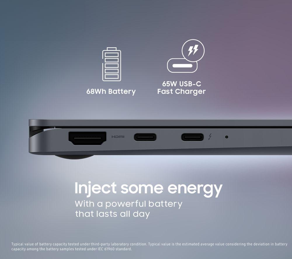 SAMSUNG Galaxy Book4 360 15.6" 2 in 1 Laptop - Intel&reg; Core&trade; 7, 512 GB SSD, Grey image number 6 of 12