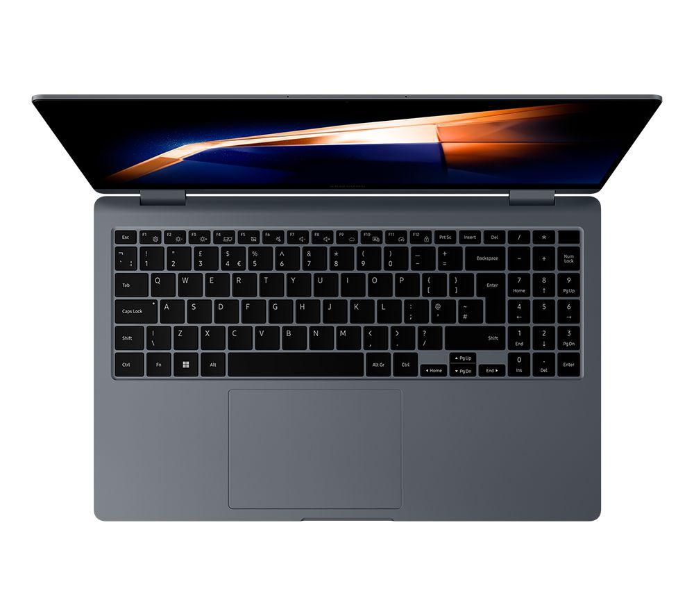 SAMSUNG Galaxy Book4 360 15.6" 2 in 1 Laptop - Intel&reg; Core&trade; 7, 512 GB SSD, Grey image number 9 of 12