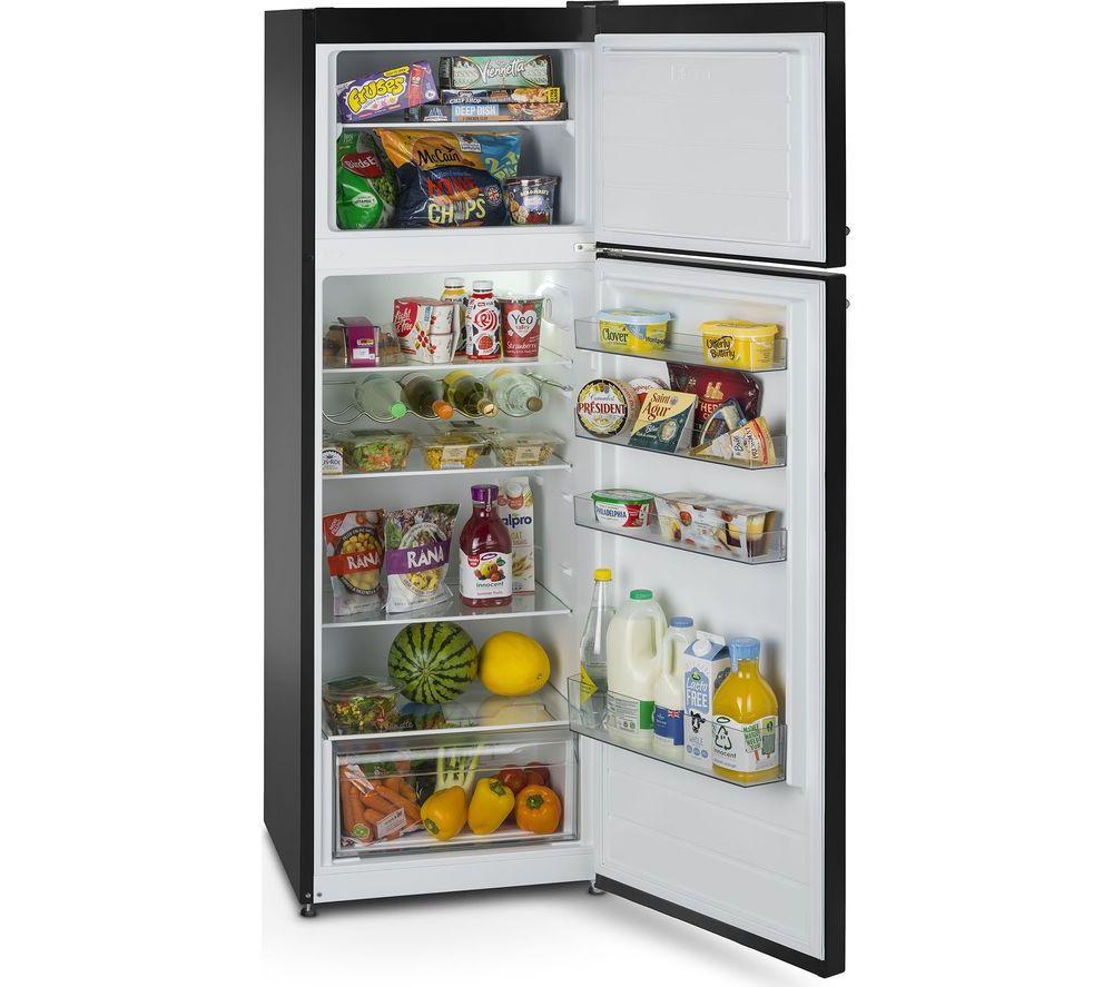 MONTPELLIER Retro MAB346EK 80/20 Fridge Freezer - Black image number 2 of 2