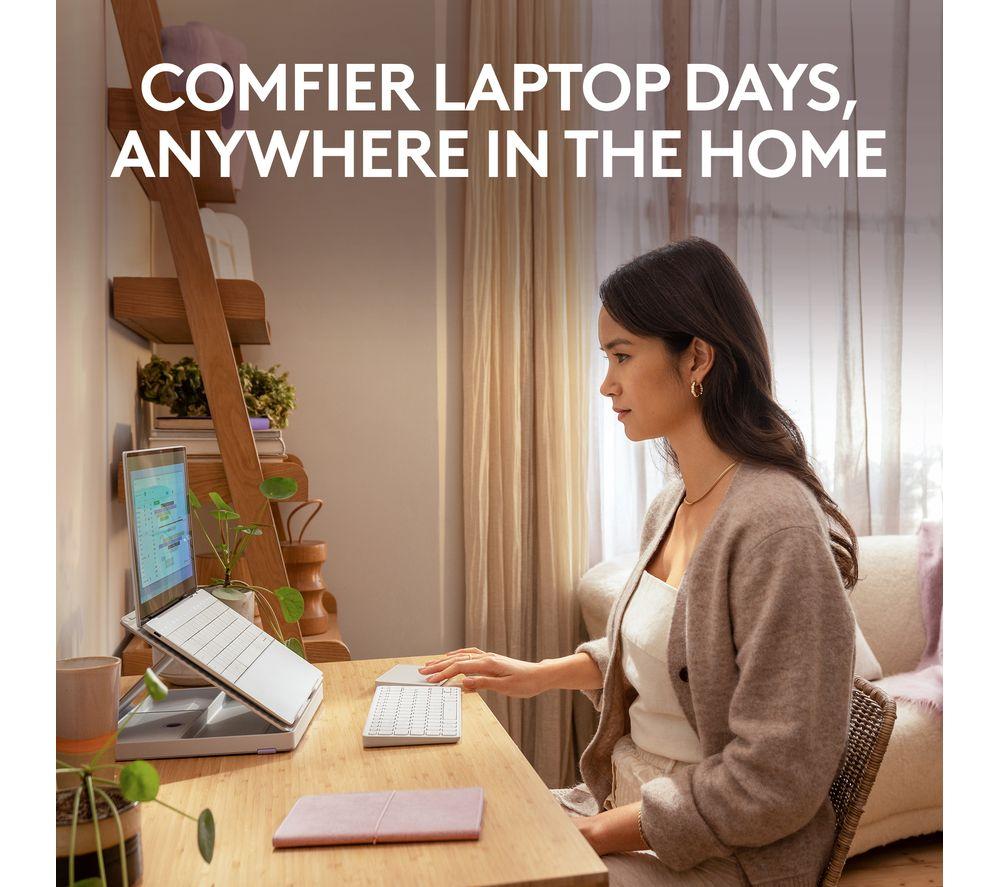 LOGITECH Casa Pop-up Desk Wireless Keyboard & Touchpad Set - Nordic Calm image number 2 of 9