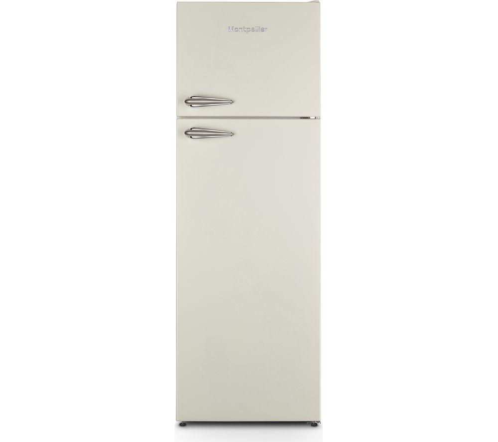 MONTPELLIER Retro MAB346EC 80/20 Fridge Freezer - Cream, Cream