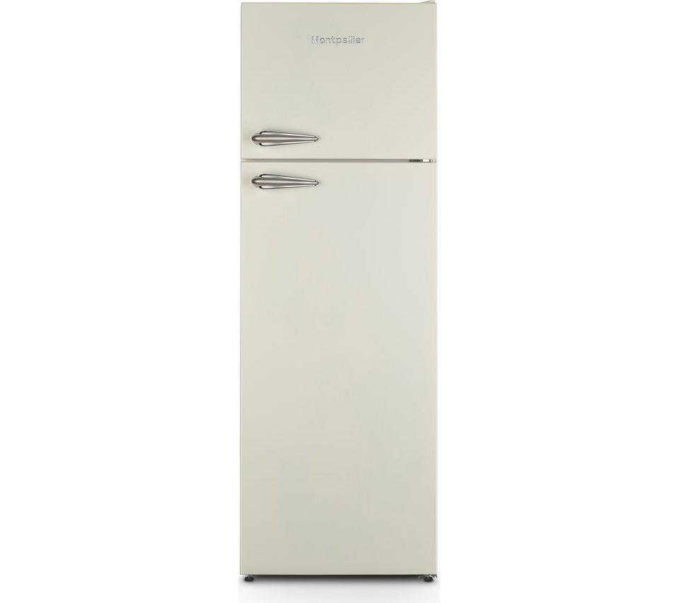 MONTPELLIER Retro MAB346EC 80/20 Fridge Freezer - Cream