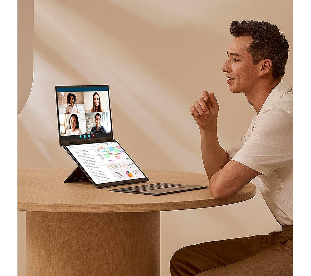 ASUS Zenbook Duo 14" 2 in 1 Laptop - Intel® Core™ Ultra 7, 1 TB SSD, Grey