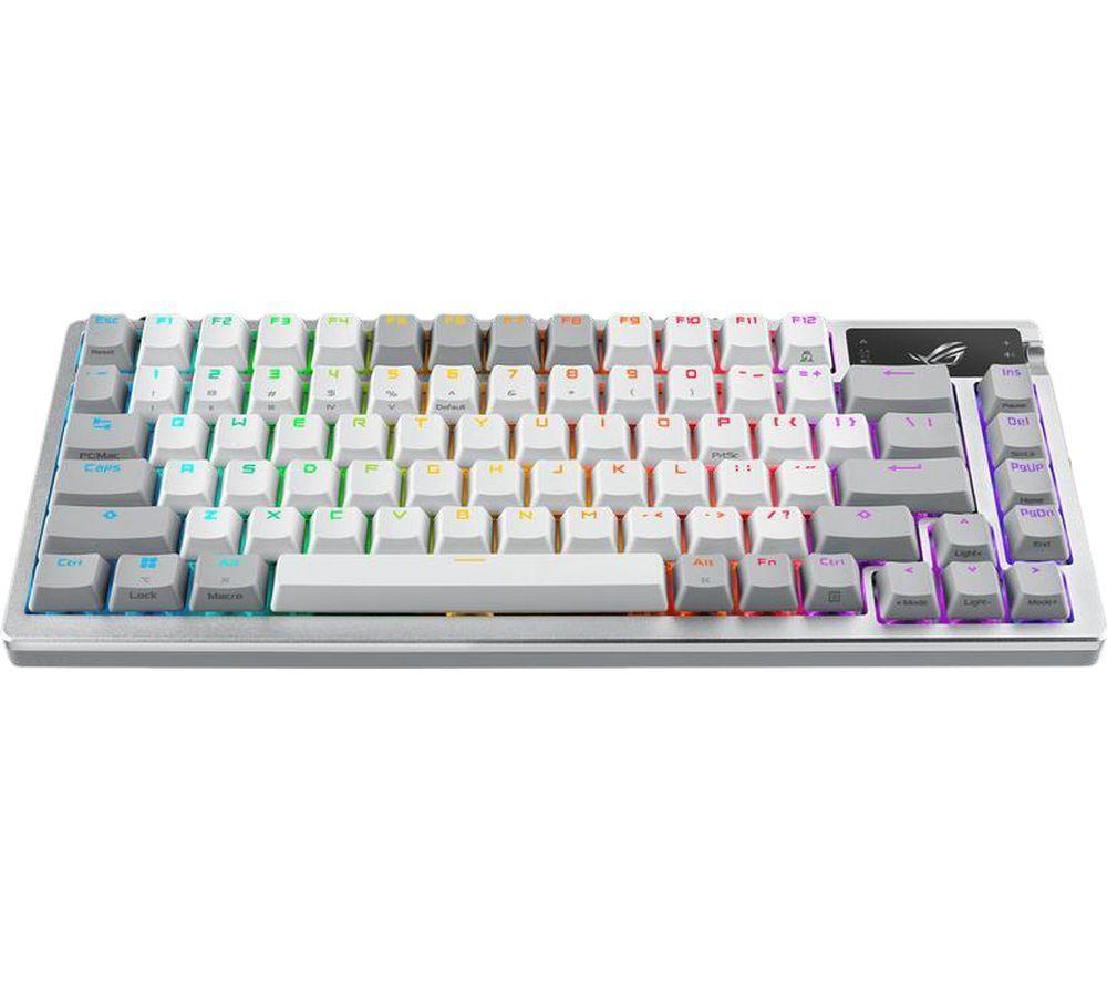 ASUS ROG Azoth Wireless Mechanical Gaming Keyboard &ndash; Moonlight White image number 2 of 13