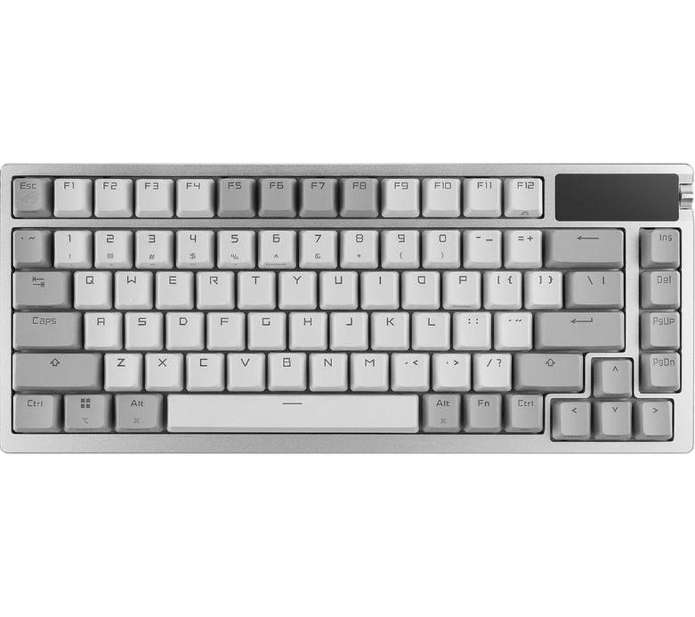ASUS ROG Azoth Wireless Mechanical Gaming Keyboard &ndash; Moonlight White image number 5 of 13