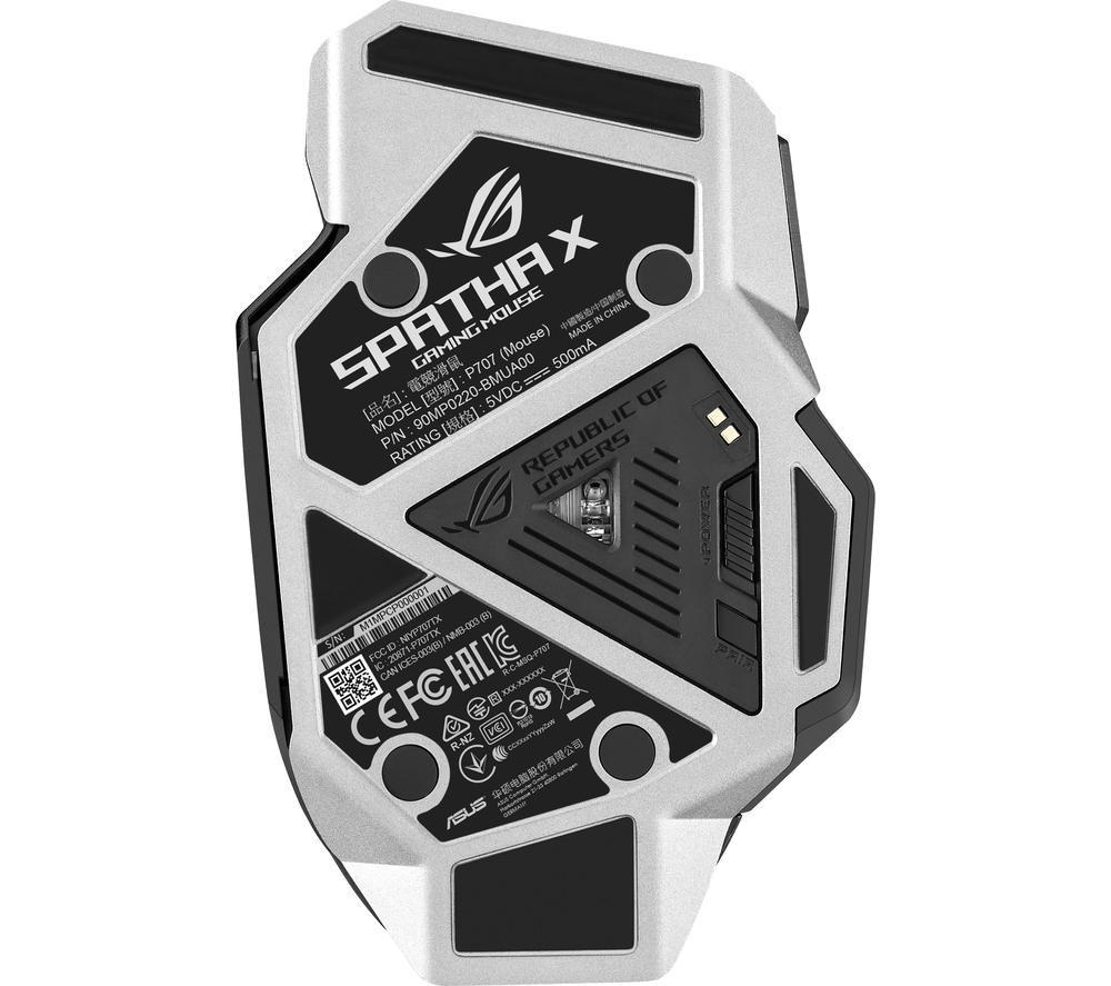 ASUS ROG Spatha X RGB Wireless Optical Gaming Mouse image number 4 of 9