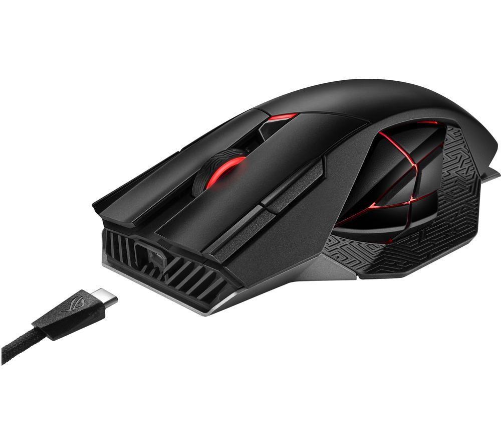 ASUS ROG Spatha X RGB Wireless Optical Gaming Mouse image number 6 of 9