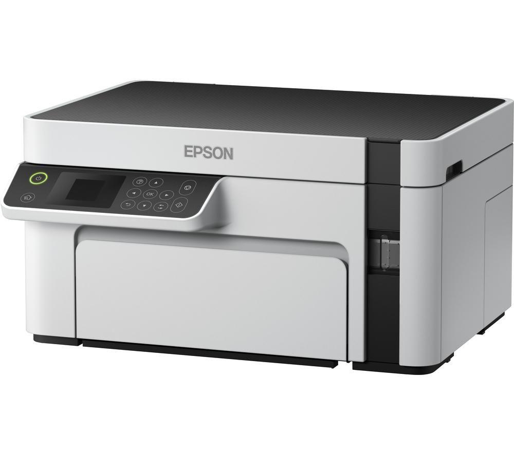 EPSON EcoTank ET-M2120 Monochrome All-in-One Wireless Inkjet Printer image number 2 of 18