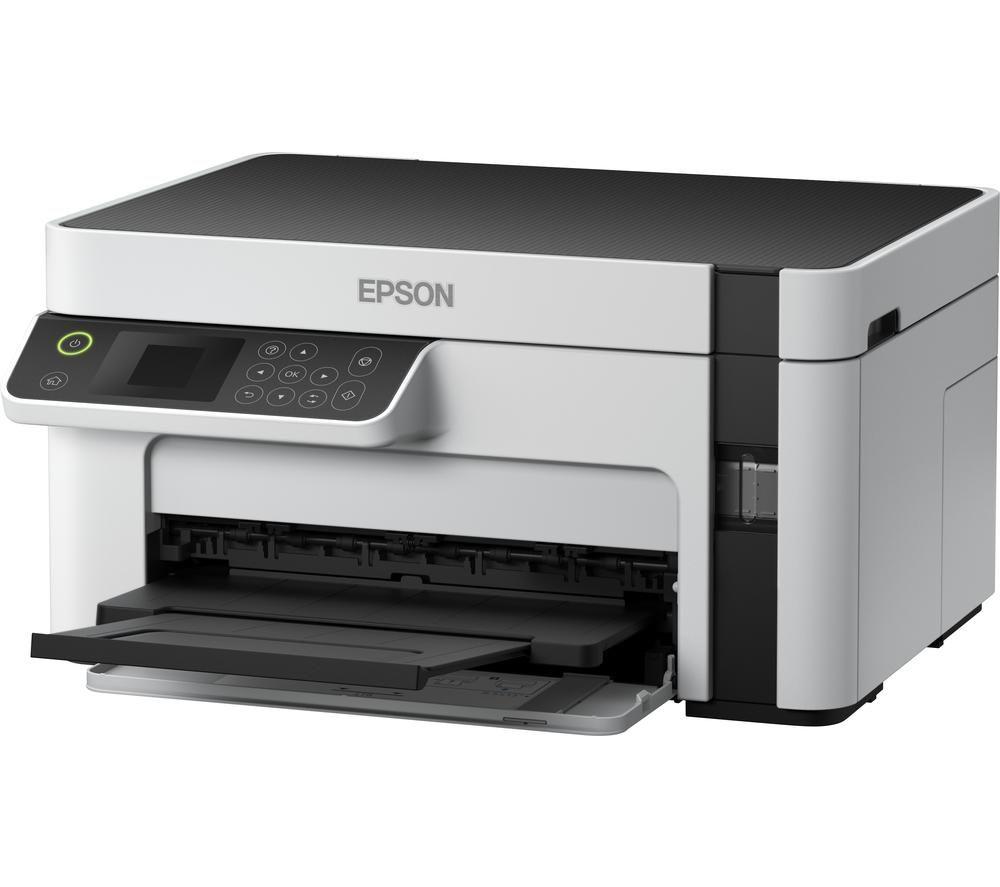 EPSON EcoTank ET-M2120 Monochrome All-in-One Wireless Inkjet Printer image number 3 of 18