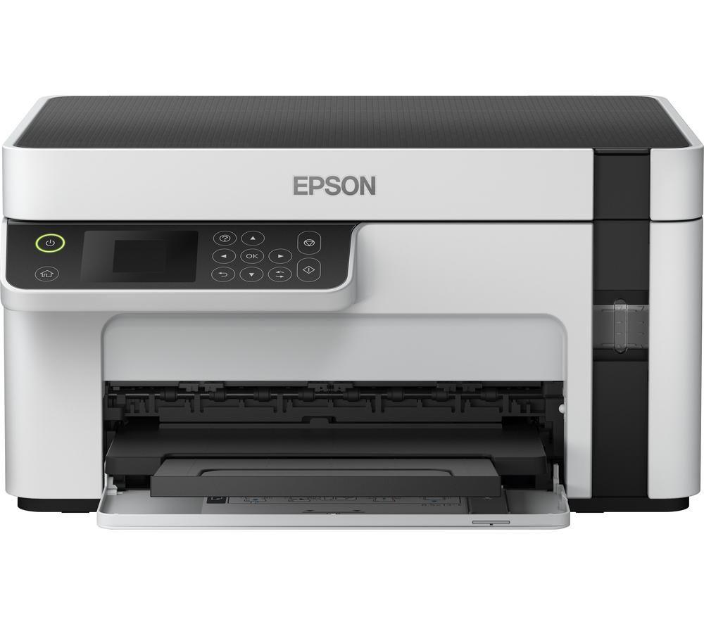 EPSON EcoTank ET-M2120 Monochrome All-in-One Wireless Inkjet Printer image number 18 of 18