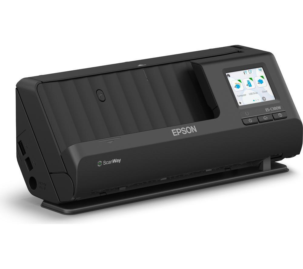 EPSON ES-C380W Document Scanner image number 5 of 12