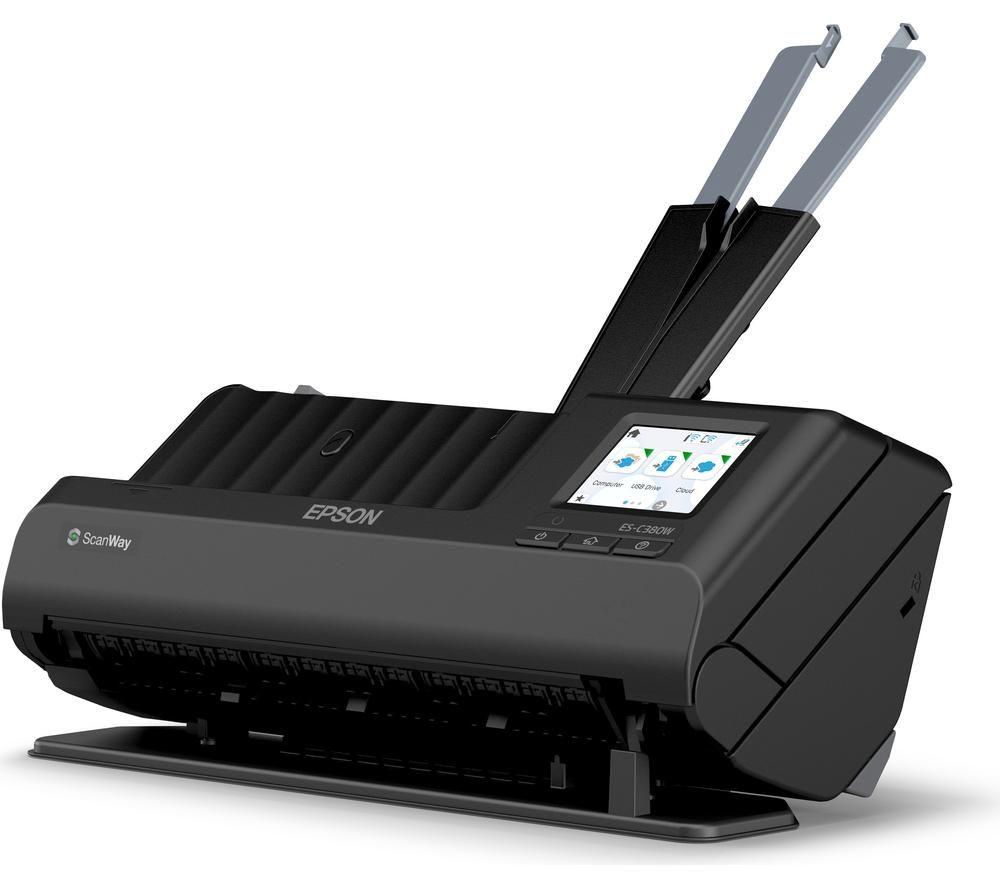 EPSON ES-C380W Document Scanner image number 7 of 12