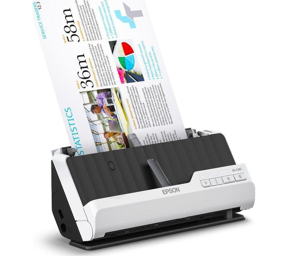 EPSON DS-C330 Document Scanner image number 5 of 13