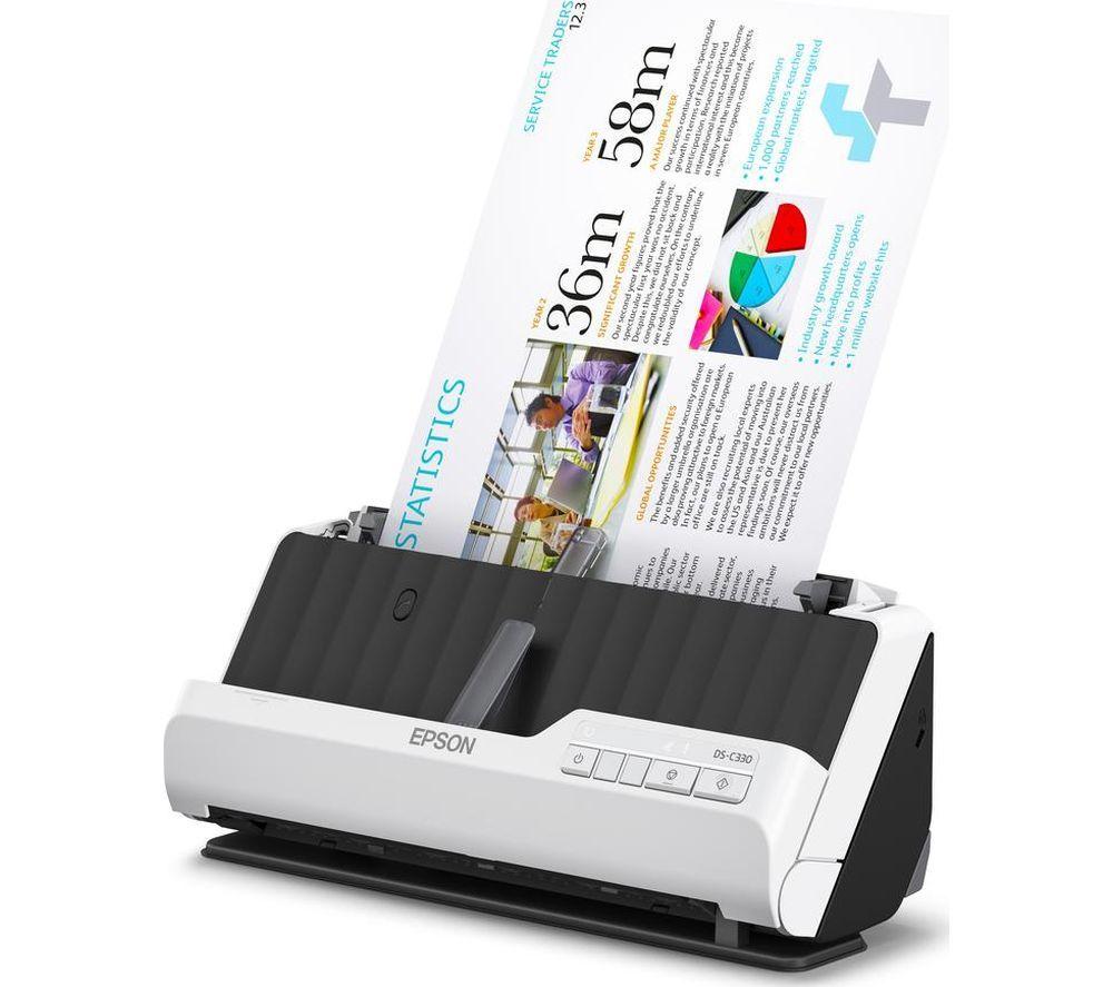 EPSON DS-C330 Document Scanner image number 7 of 13