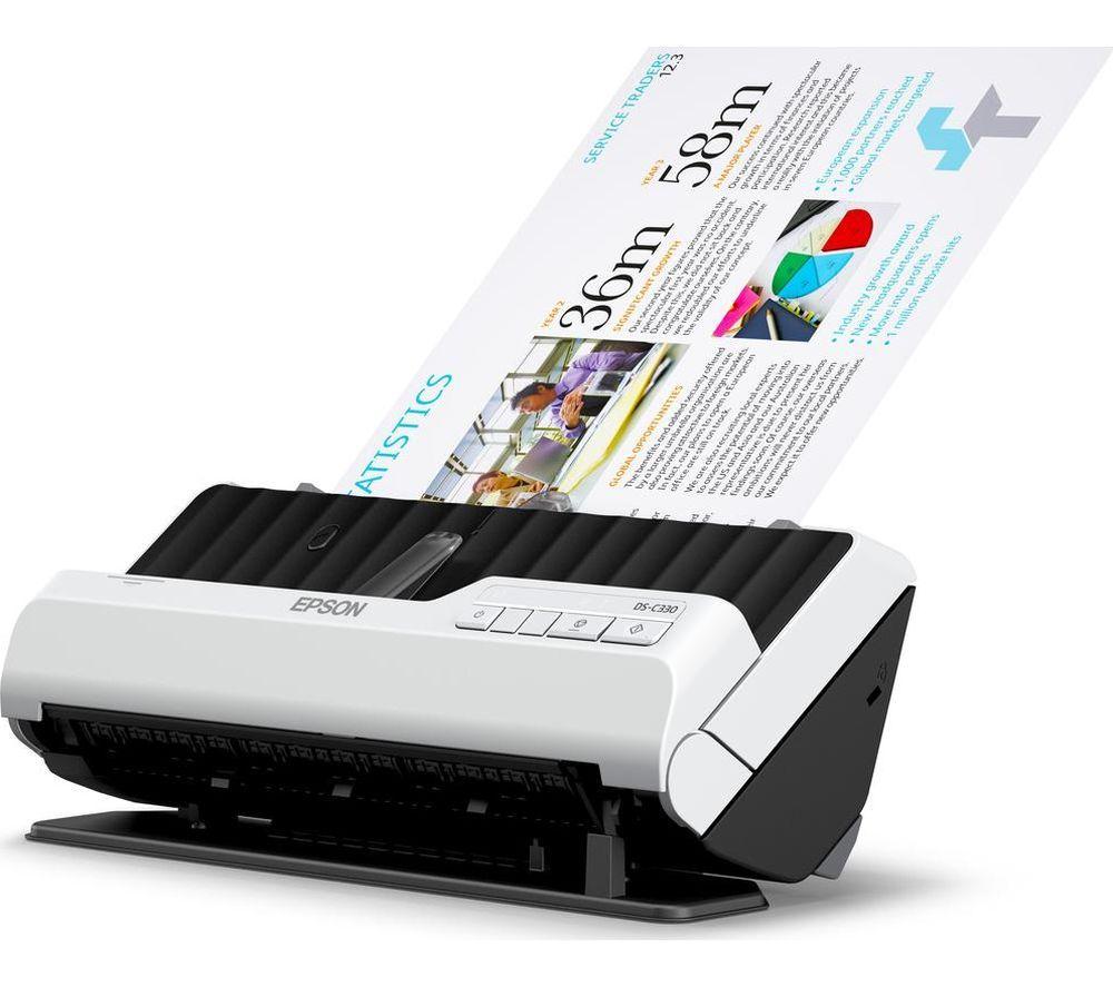 EPSON DS-C330 Document Scanner image number 10 of 13