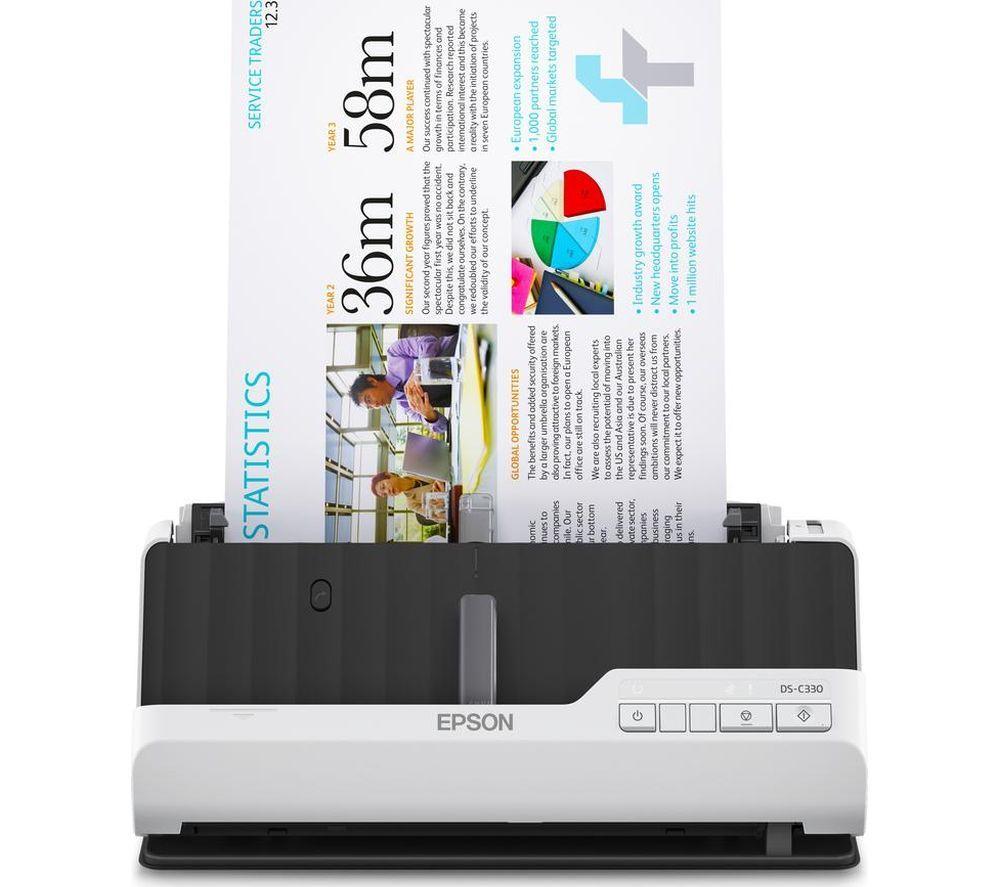 EPSON DS-C330 Document Scanner image number 11 of 13