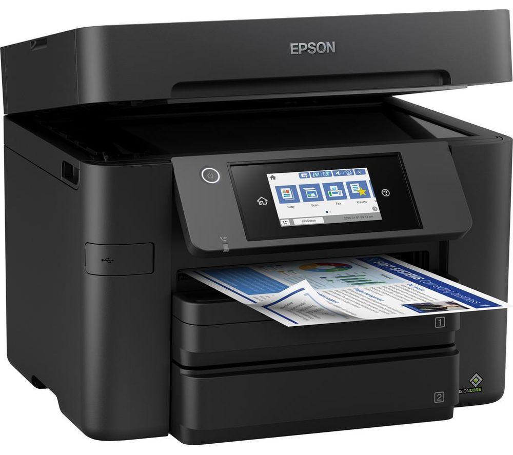 EPSON WorkForce Pro WF-4830DTWF All-in-One Wireless Inkjet Printer with Fax image number 6 of 15