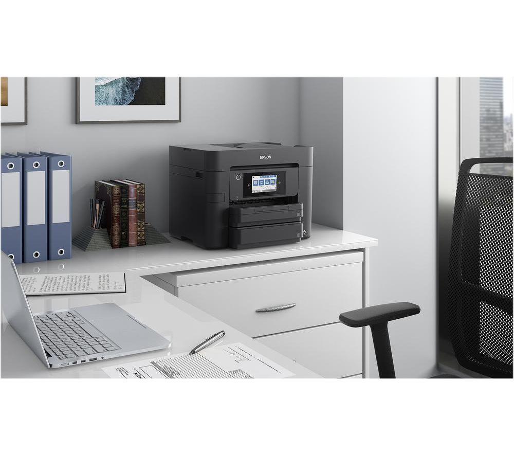EPSON WorkForce Pro WF-4830DTWF All-in-One Wireless Inkjet Printer with Fax image number 7 of 15