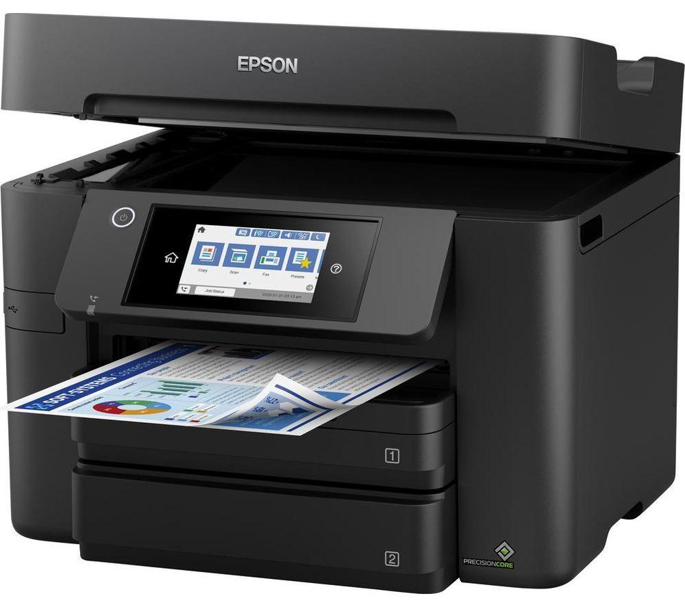 EPSON WorkForce Pro WF-4830DTWF All-in-One Wireless Inkjet Printer with Fax image number 10 of 15
