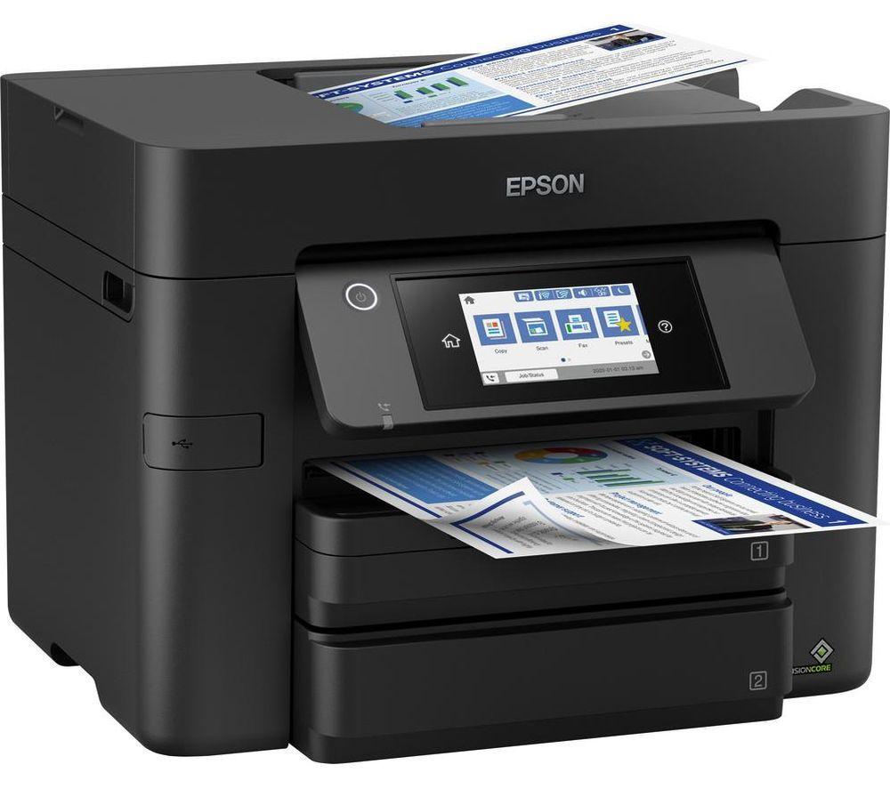 EPSON WorkForce Pro WF-4830DTWF All-in-One Wireless Inkjet Printer with Fax image number 14 of 15