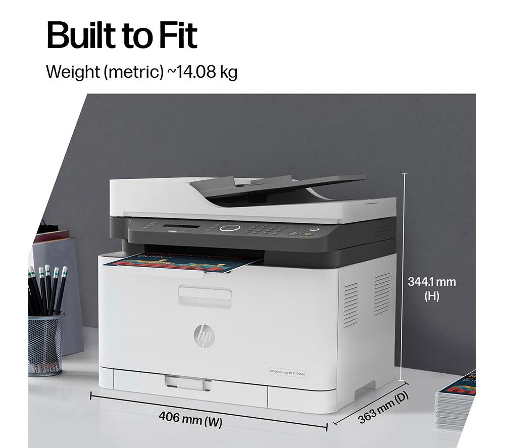 HP Laser 179fnw All-in-One Wireless Laser Printer with Fax image number 8 of 20