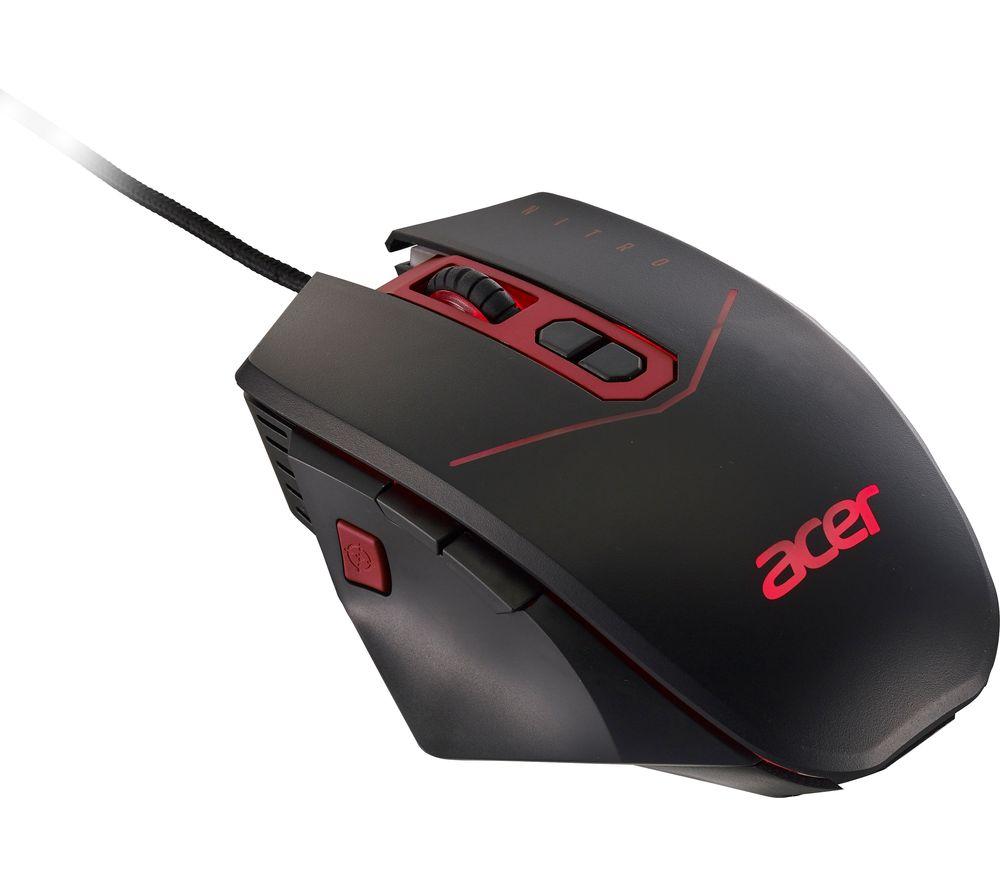 ACER Nitro Optical Gaming Mouse, Black